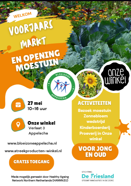 Voorjaarsmarkt poster